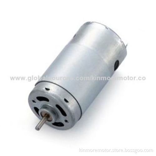 Electric Vehicle Motor with Flux Ring for Door Openers, Vacuum Cleaners, Cordless Power Tools